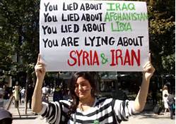 Syrian protestor